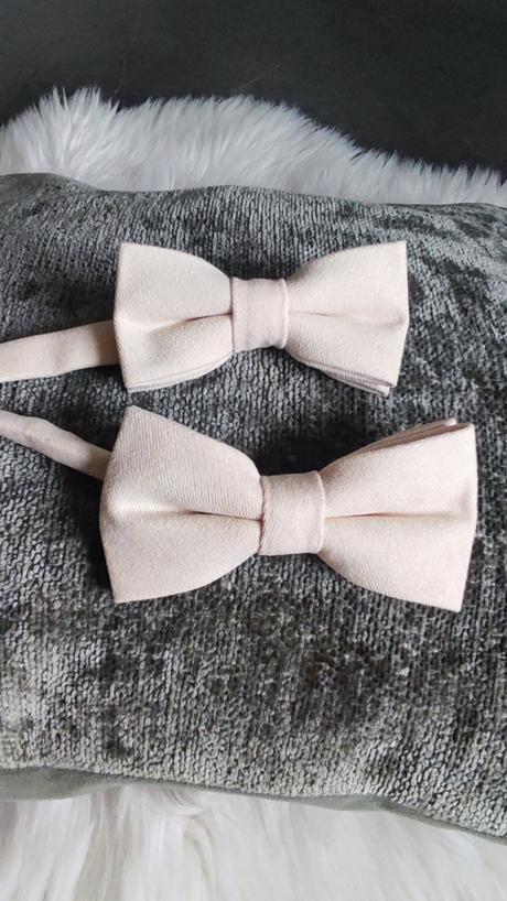 Set motýlikov otec -syn smotanová farba,