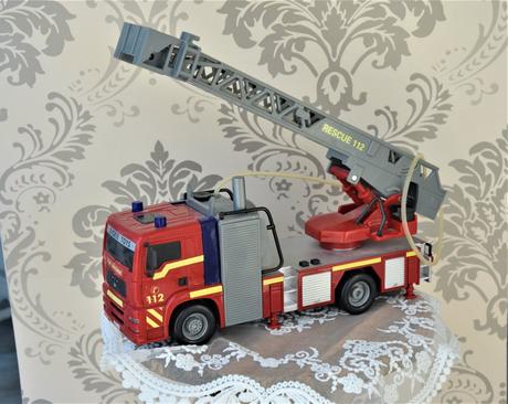 Veľké hasičské auto,