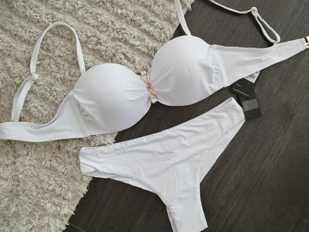 Push up plavky s brazílkami, 38 - xl
