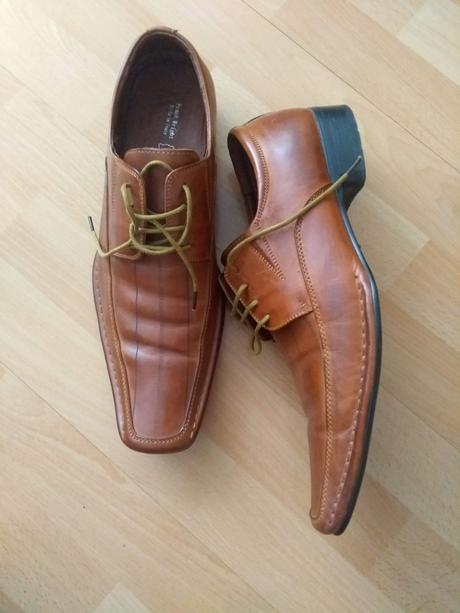 Pánske kožené topanky, 43