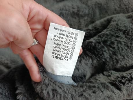 Obojstranná dámska hrubá dlhá zimná bunda, l