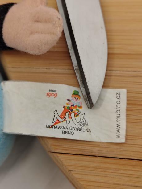 Retro plyšový maskot krtko, mu brno 12 cm 2016 -18,