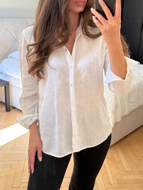 Ľanová košeľa massimo dutti (36), cos,36