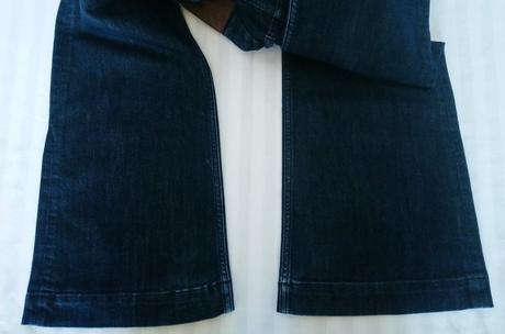 Dámske tmavo modré rifle, fat face, m