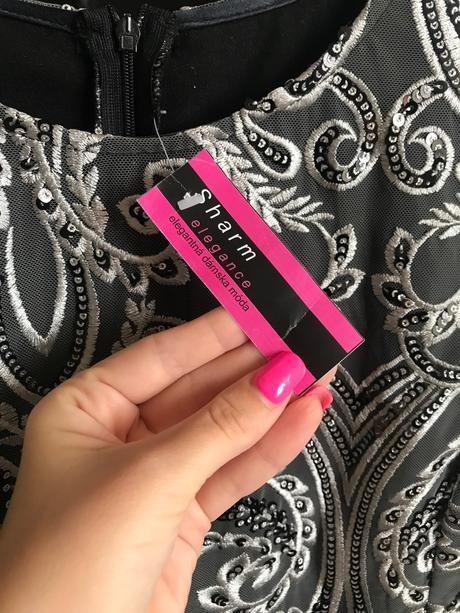 Nové kamienkové spoločenské šaty, 42 / 44