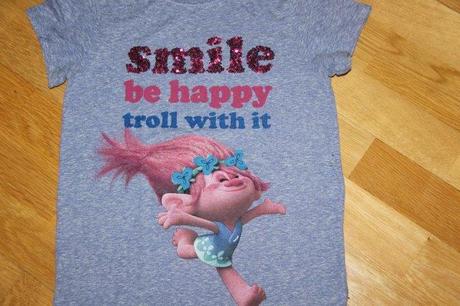 Tričko trolls, next,140