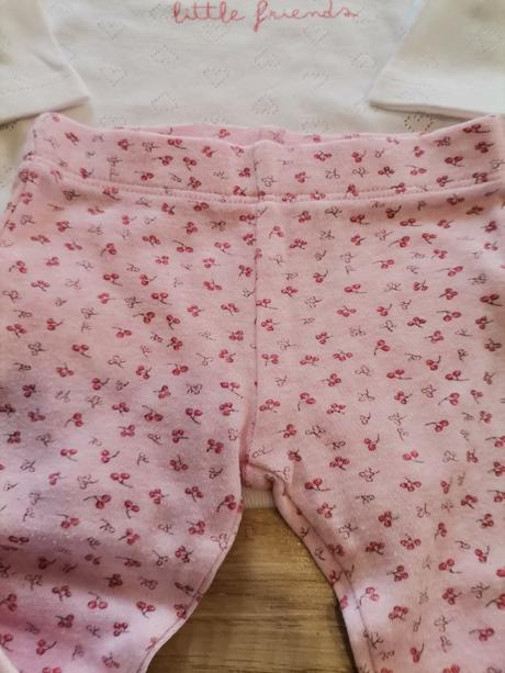 Dievčenska súprava body čiapka leginky, f&f,62