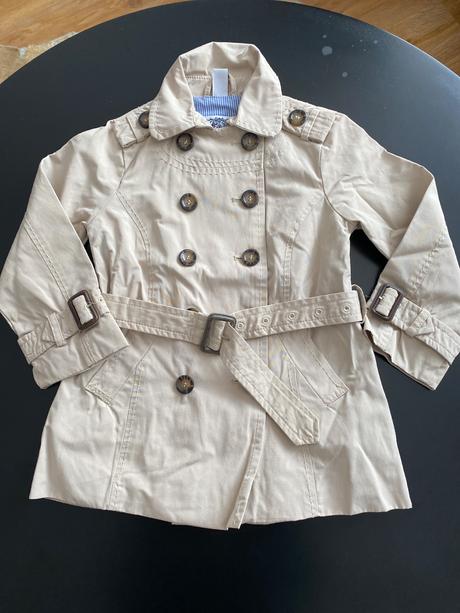 Dievčenský trenčkot, zara,98