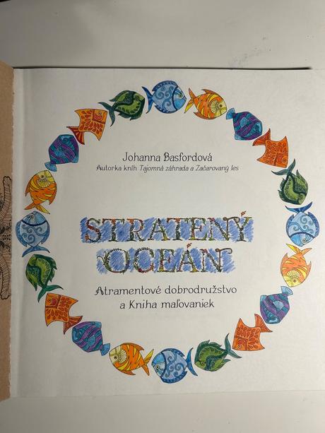 Stratený oceán - vymaľovanky,