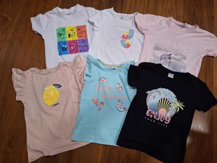 6x tričko 134/140, 134