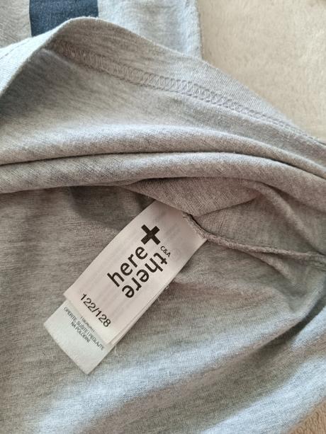 Šedé tričko, c&a,122