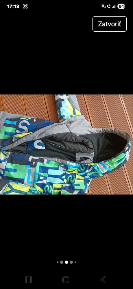 Bunda lyžoarska, just play,158