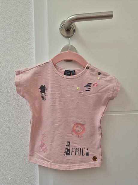 Tričko s krátkym rukávom baby face (veľ. 80), 80