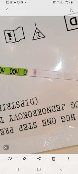 Je tento test Pepino pozitívny alebo negatívny?