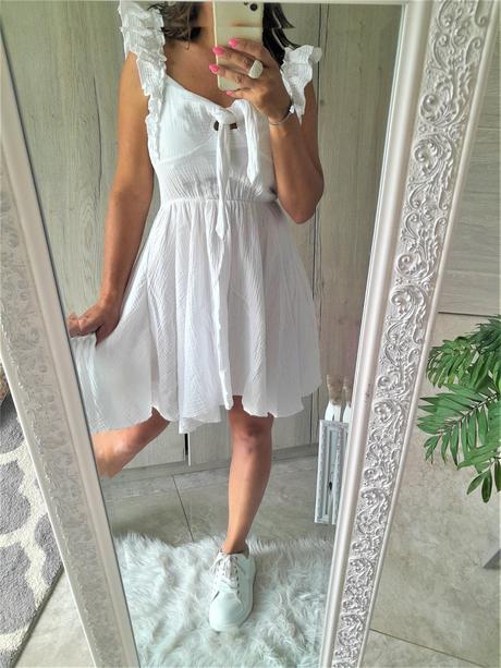 Romantické šaty-s/m, m