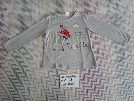 Dievčenské tričká zn.mayoral veľ.98, 98