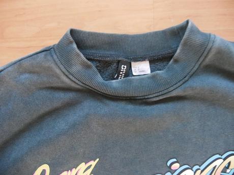 Mikina oversize hm, h&m,s