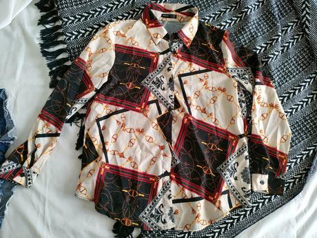 Dámska vzorovaná košeľa, zn. shein "a", s