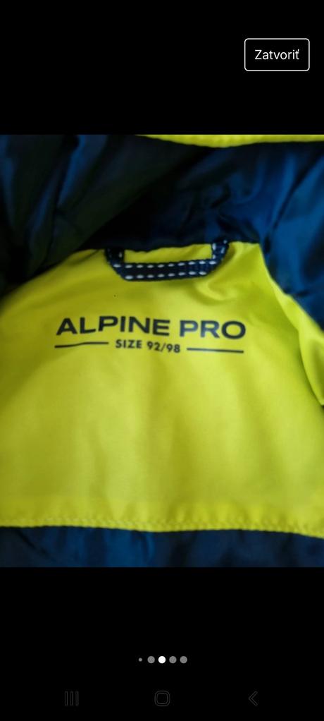 Zimná kombinéza/overal, alpine pro,92
