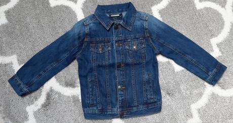 Bunda jeansova zara 110 5x oblecena, zara,110