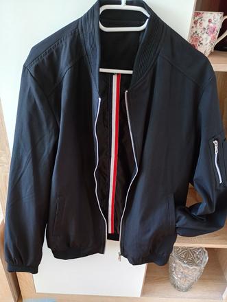 Bomber bunda - 1x oblečená -top stav, m