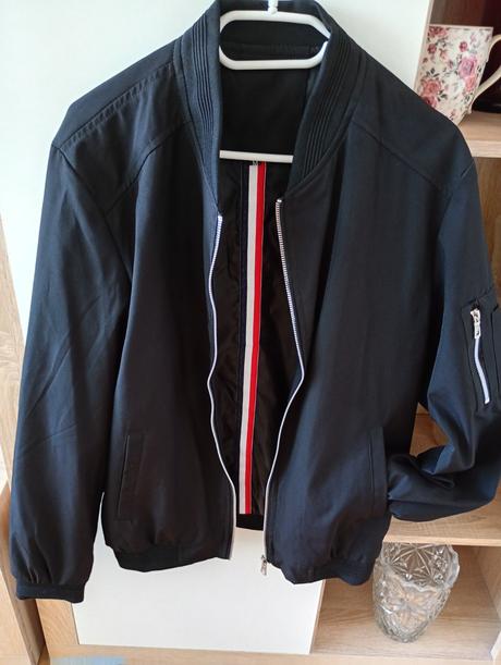 Bomber bunda - 1x oblečená -top stav, m