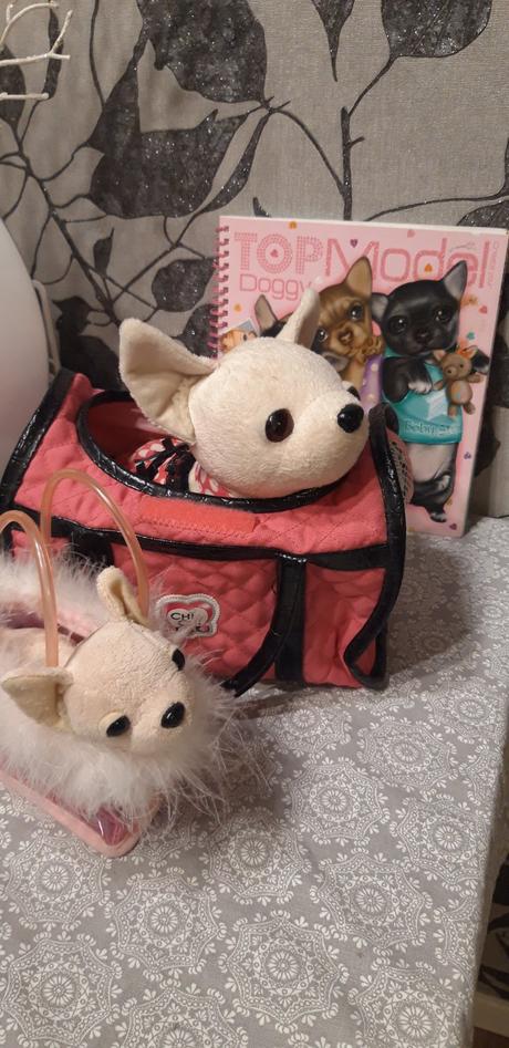 Chi chi love chivava + malá chivava + knižka, 