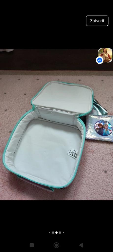 Detský kufrík peňaženky budík, 