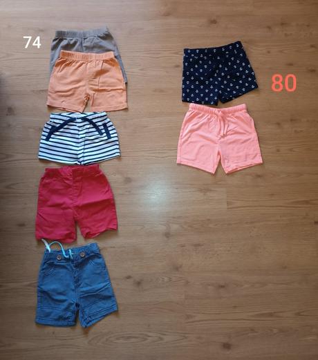 Balík oblečenia pre dievča , 100ks, 68–80