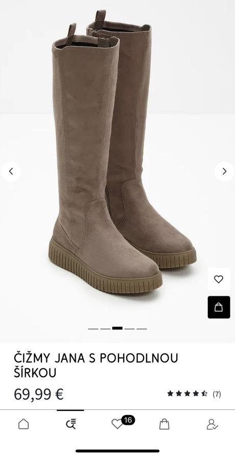 Predám čižmy semišového vzhľadu, 39