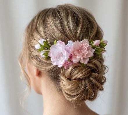 Romantický hrebienok do vlasov, 