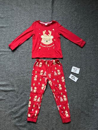 Vianočné pyžamo, pepco,98