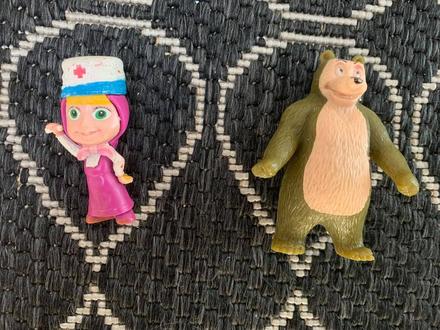 Figurky z filmu masa a medved - 2.sada,