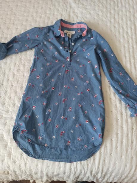 Košeľové šaty, h&m,128