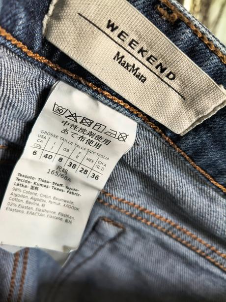 Max mara weekend luxusné rifle vysoký pás s, s