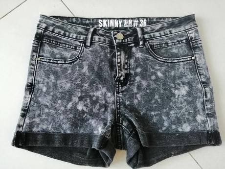 Dámske riflové kraťasy, gate,36