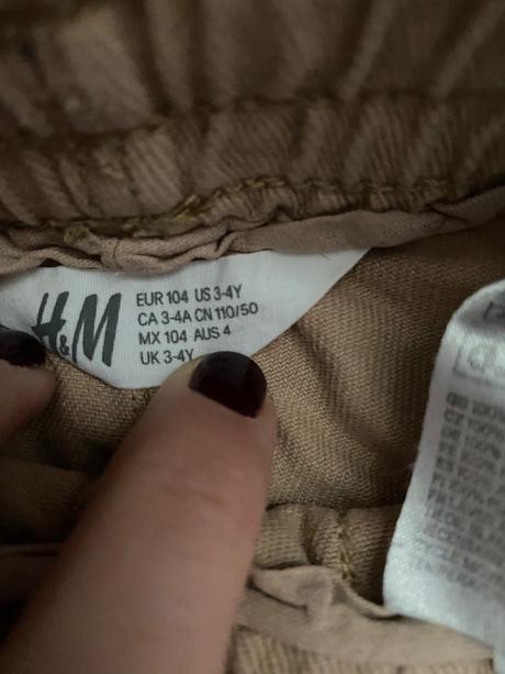 H&m nohavice, h&m,104