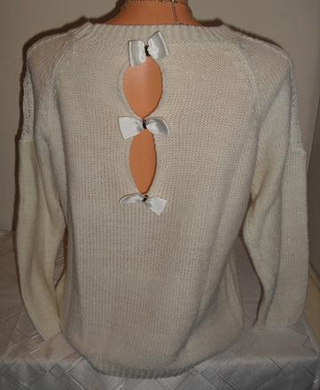 Trblietavy svadobny svetrik, l