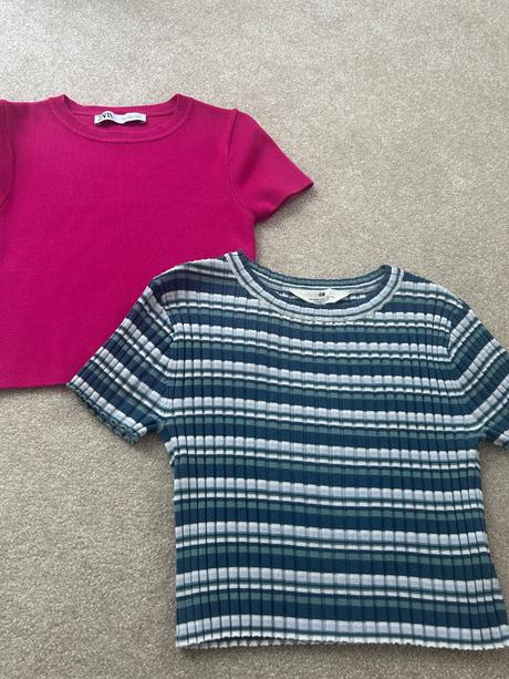 Sverríkový crop veľ.152 - xxs, xs, h&m,152