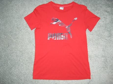 2x tričko puma, veľkost 152 a s, puma,152