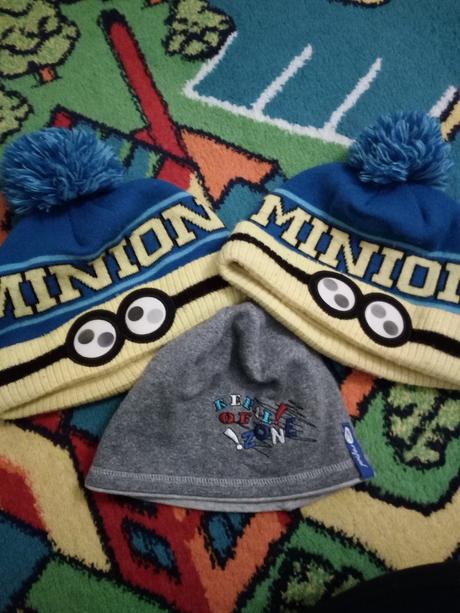 Zimne ciapky minion a repal, f&f,116