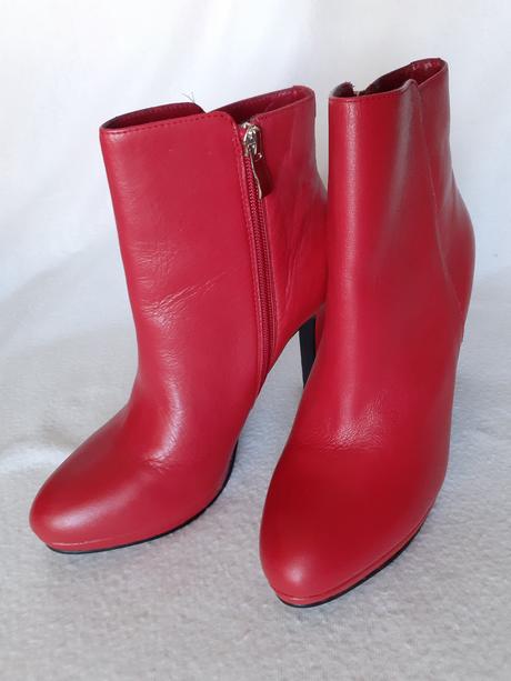 Dámske nízke kožené čižmy (čižmičky) kate gray č.4, 40