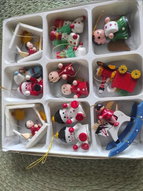 Retro vianočné ozdoby 4, 