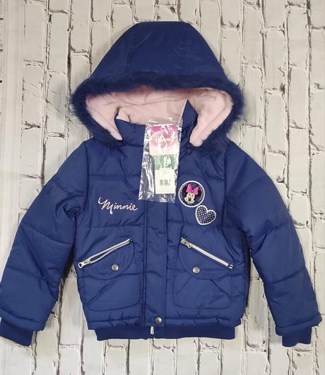Zimná bunda minnie - akcia, sanrio,116 / 128