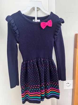 Úpletové šaty, 104