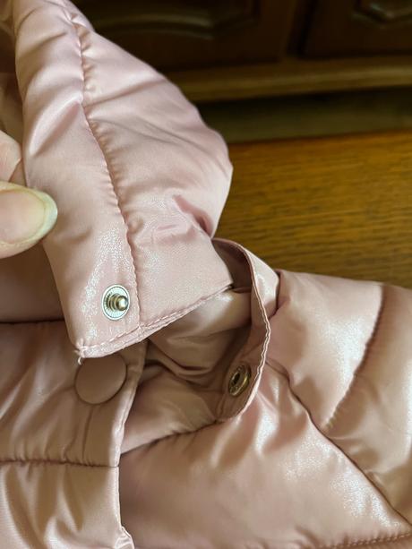 Bunda mayoral luxusná perleťová pink farba, mayoral,128