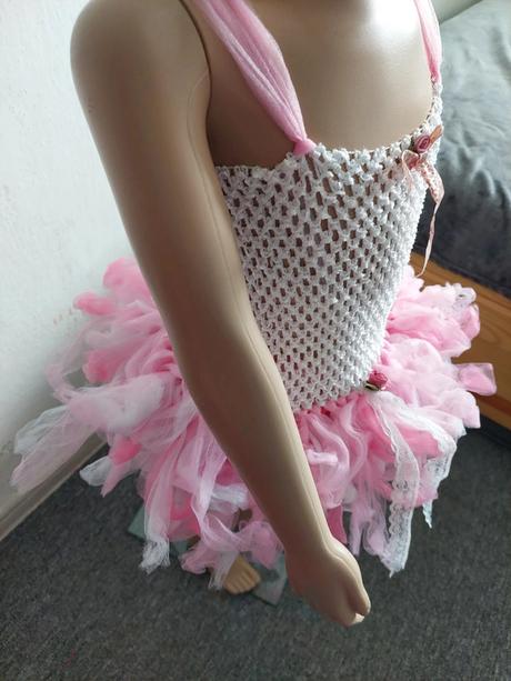 Víla / princezná / baletka šaty s tutu sukňou 3-4r,