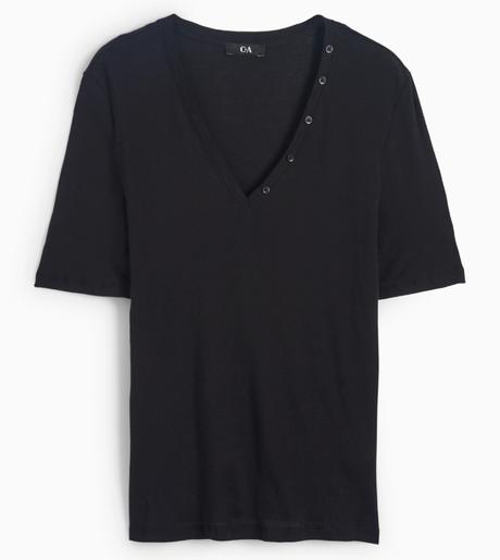 Čierne tričko vel l, c&a,l