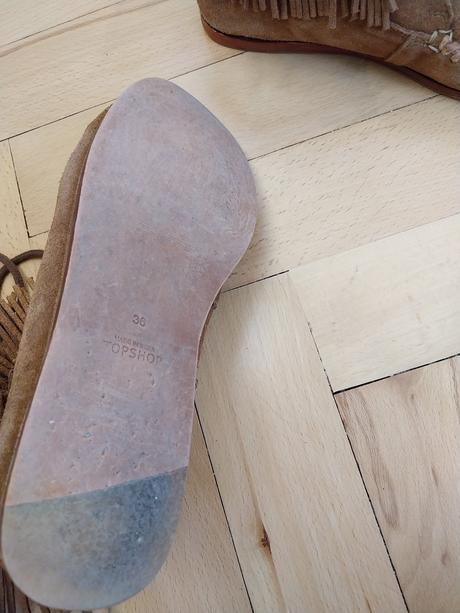 Topshop hnede topanky 36 36,5 pc 120, 36