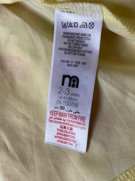 Kvetinkové krásne šaty, mothercare,98